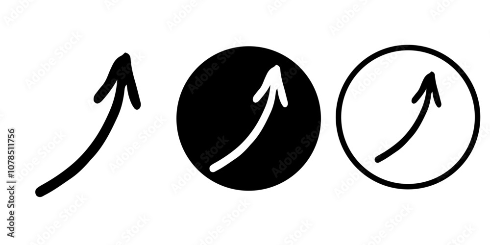 Arrows vectors icon set Arrows vectors icon set