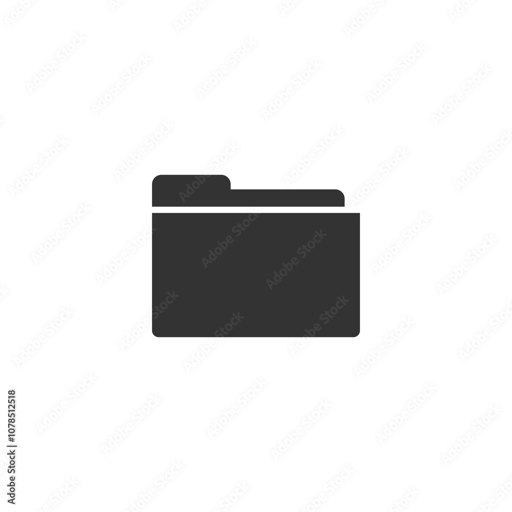 Folder icon isolated on transparent background Folder icon isolated on transparent background