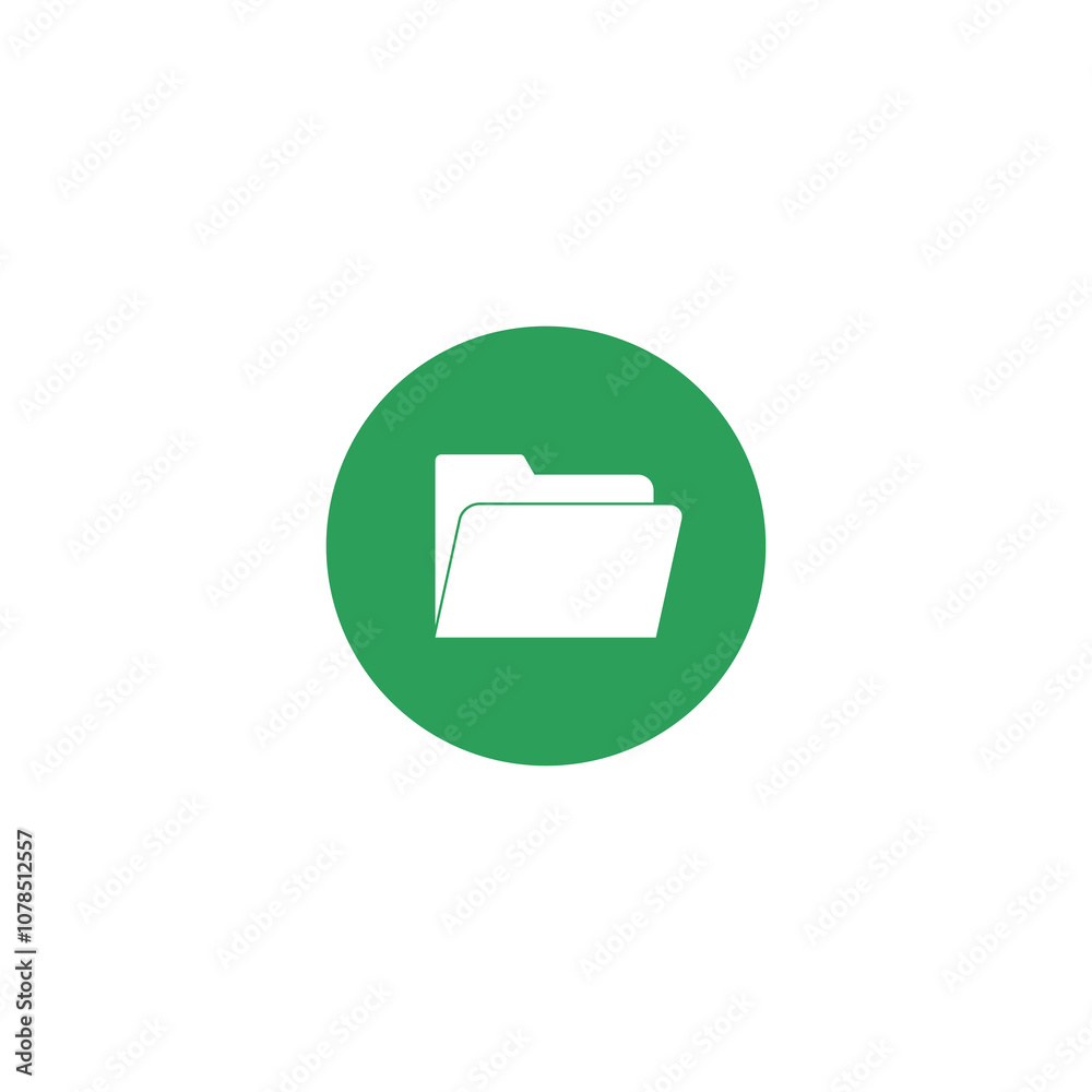 Folder icon isolated on transparent background Folder icon isolated on transparent background
