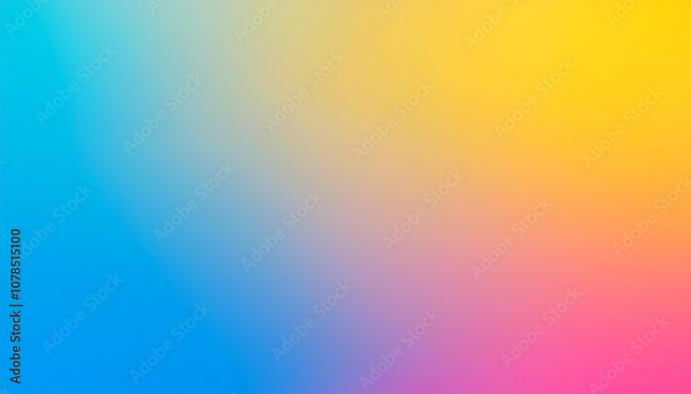 Abstract Gradient Background with Blue, Yellow Abstract Gradient Background with Blue, Yellow