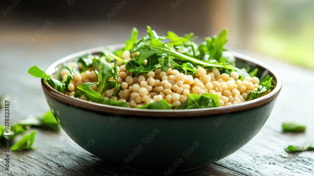 A vibrant and healthy bowl of grains and greens captured with sharp directional lighting in a minimalist studio environment, perfect for food branding A vibrant and healthy bowl of grains and greens captured with sharp directional lighting in a minimalist studio environment, perfect for food branding
