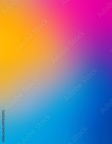 Abstract Gradient Background with Yellow, Orange,