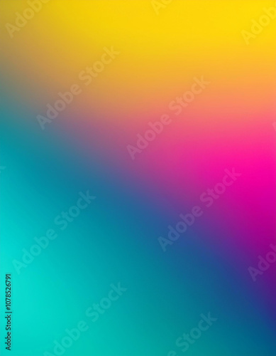 Abstract Gradient Background with Yellow, Orange,