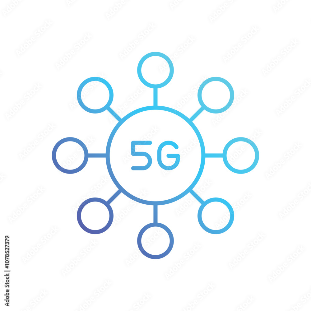 Smart Grid vector icon Smart Grid vector icon