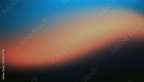 Abstract Blurred Sunset Sky Background