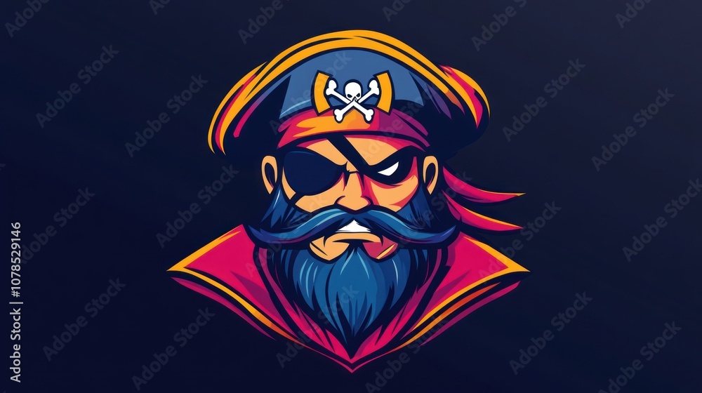 Pirate Captain Illustration Pirate Captain Illustration