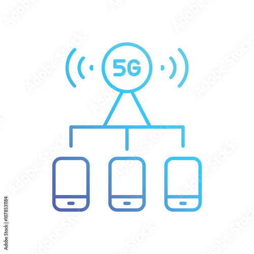 5g Network vector icon