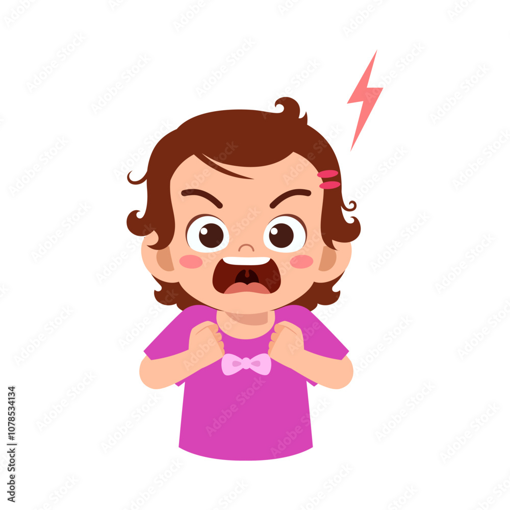 little kid scream and feel angry little kid scream and feel angry