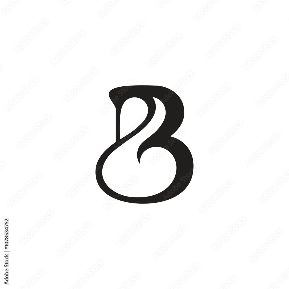 Initial Letter B Logo Design Initial Letter B Logo Design