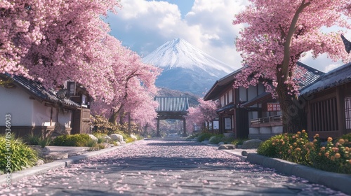 Explore a stunning japan travel scene with gigapixel high fidelity imagery