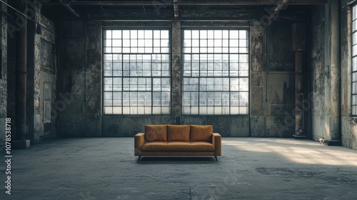 Wallpaper Mural Discover the cozy charm of a sofa in a high-fidelity gigapixel scene Torontodigital.ca