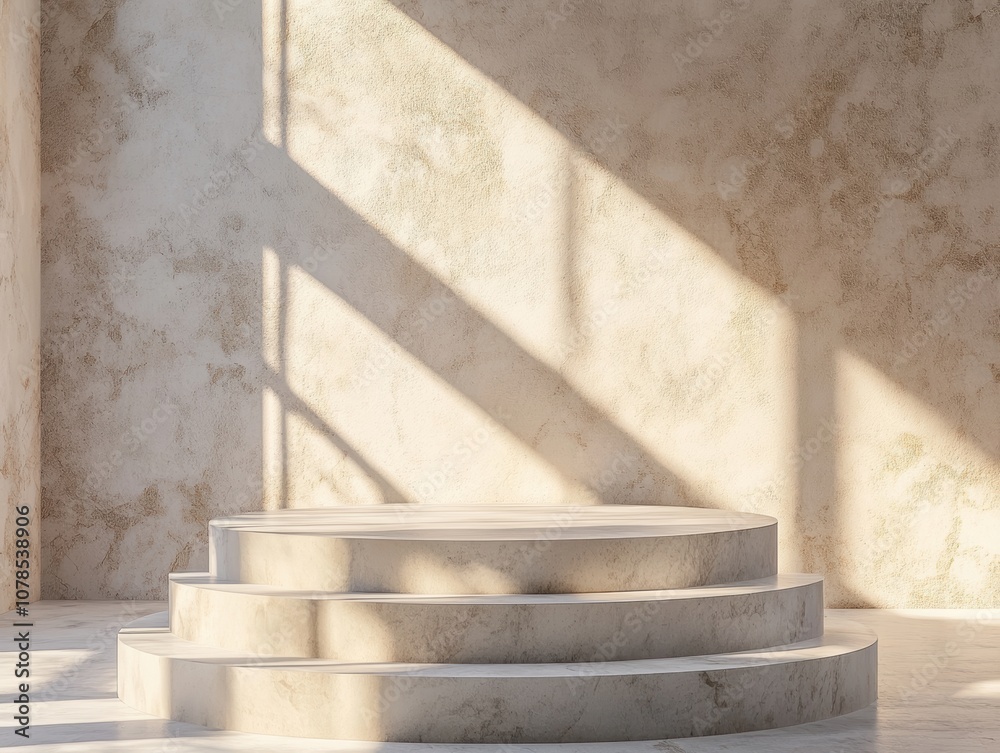 Discover the stunning gigapixel-quality rendering of an empty podium in high fidelity Discover the stunning gigapixel-quality rendering of an empty podium in high fidelity