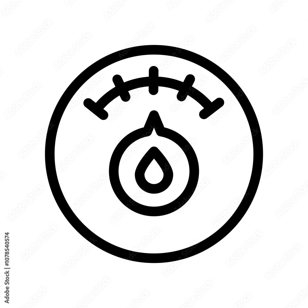Hydration Meter Icon Hydration Meter Icon