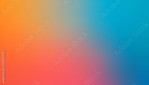 Abstract Gradient Background with Yellow, Orange,