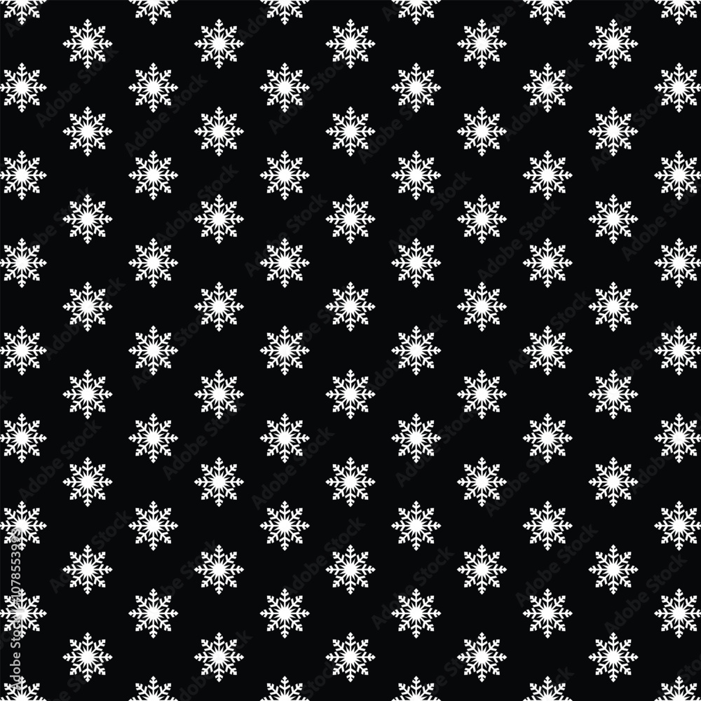 snowflake pattern background effect design snowflake pattern background effect design