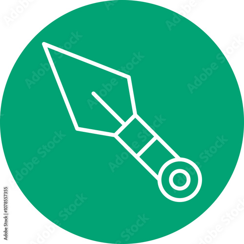 Selfdefense Tool line circle icon
