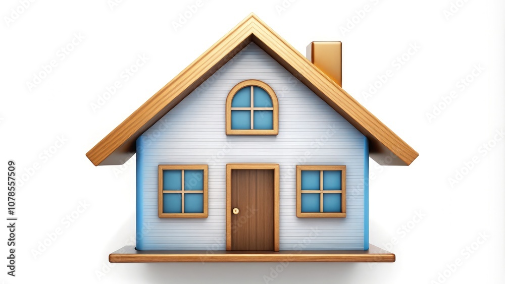 Home Icon Representing Standard Scale Design for Digital Applications. Generative AI Home Icon Representing Standard Scale Design for Digital Applications. Generative AI