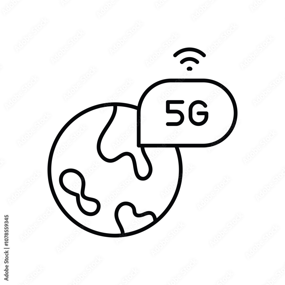 Globe vector icon Globe vector icon