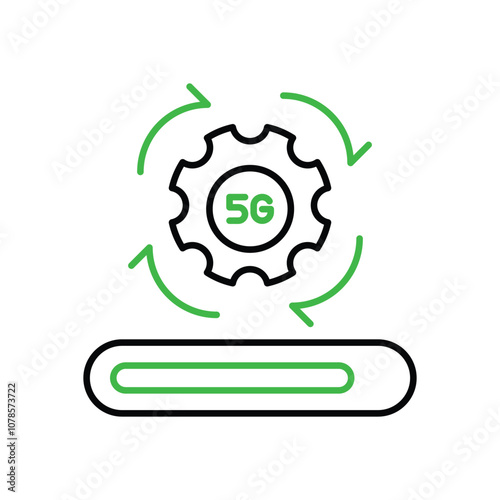 Network Upgrade vector icon