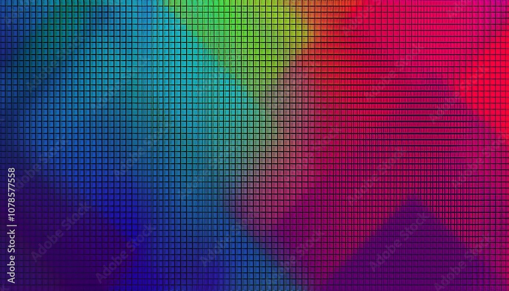 Digital background with pixel pattern Digital background with pixel pattern