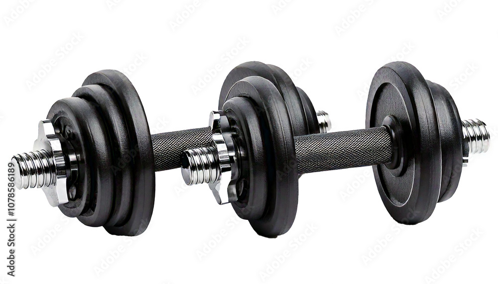 Set of dumbbell isolated on a white background transparent png Set of dumbbell isolated on a white background transparent png