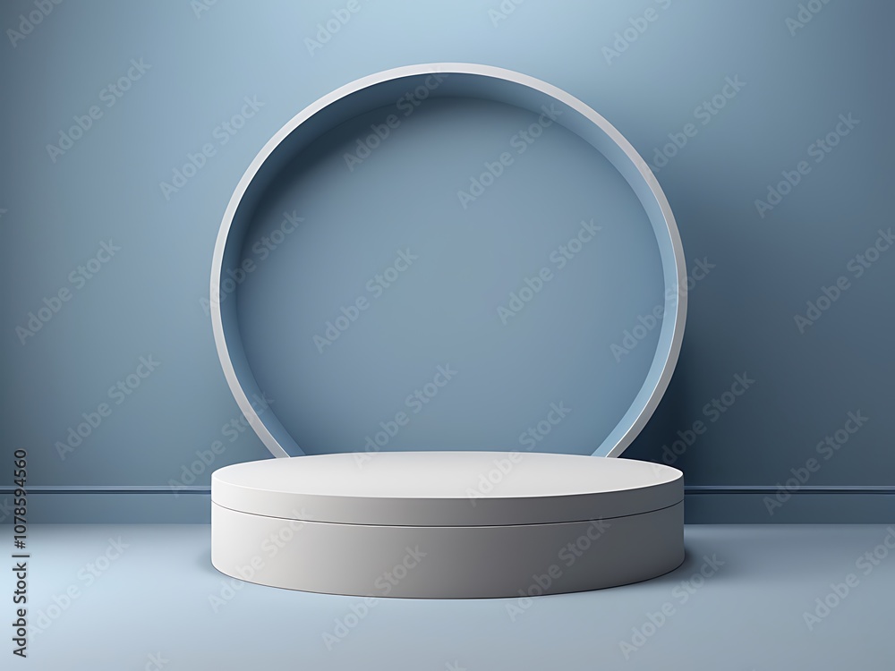 3d rendered abstract gray empty display podium Minimal scene for product display 3d rendered abstract gray empty display podium Minimal scene for product display