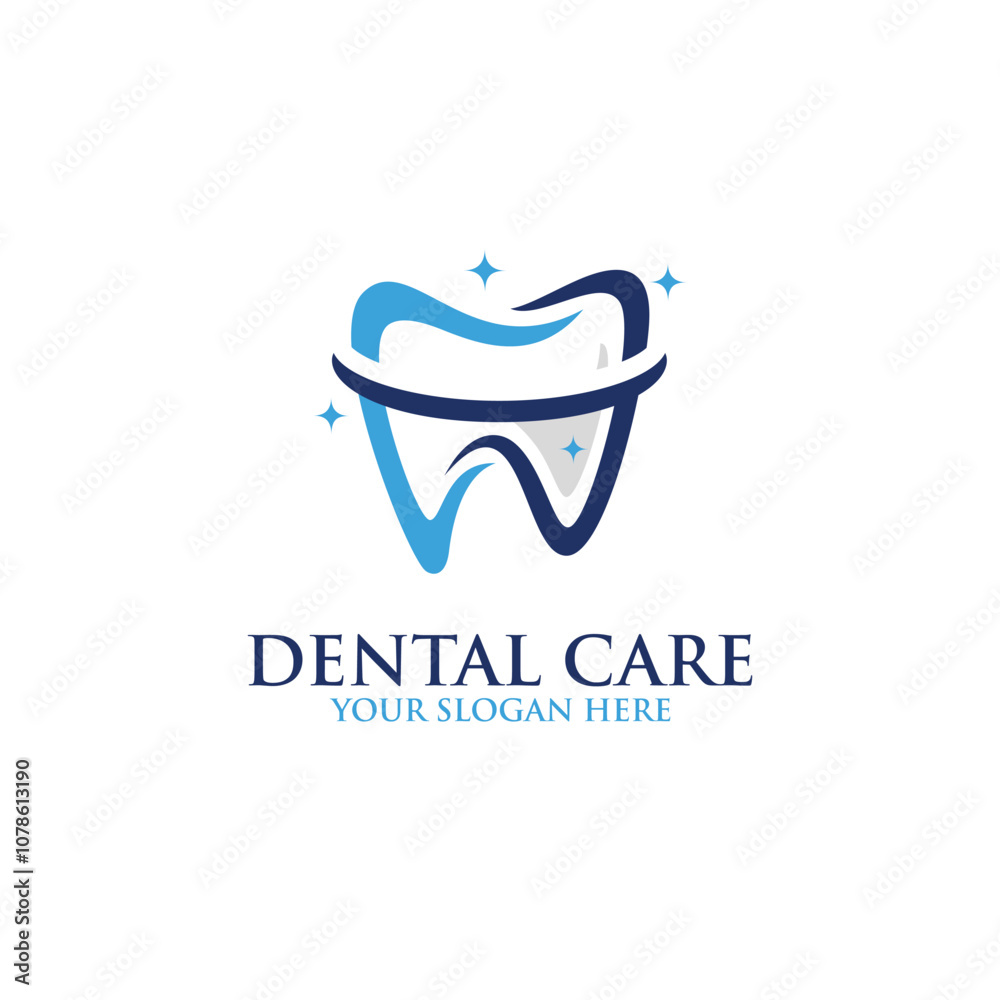 Tooth dental logo template vector illustration Tooth dental logo template vector illustration