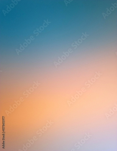 Abstract Blurred Sky Gradient Background