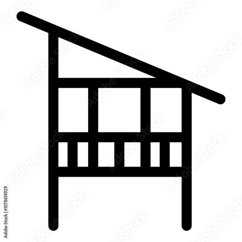 chicken coop icon