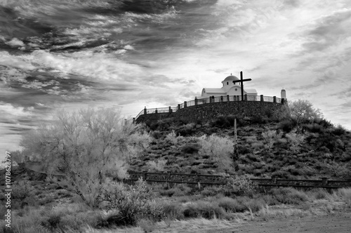 Greek Orthodox Chapel in Infrared