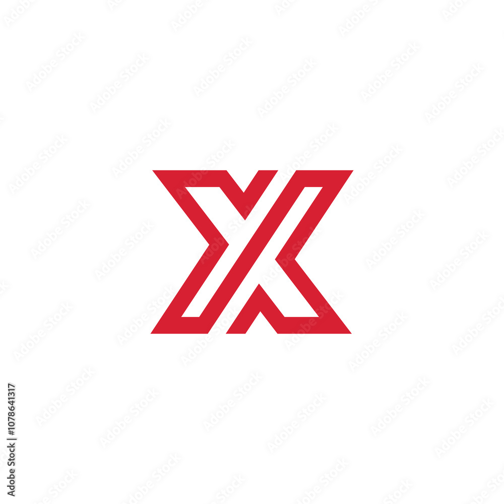 Geometric Letter X Logo design vector template Geometric Letter X Logo design vector template