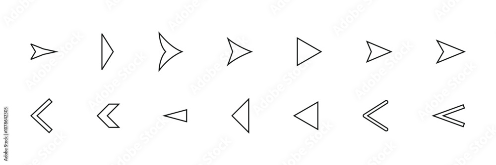 Arrow icons set. Arrow collection. Simple arrow big set. Arrow icons set. Arrow collection. Simple arrow big set.
