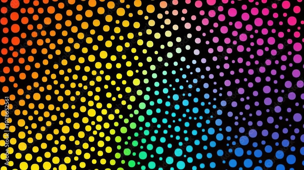 Vibrant Neon Gradient with Geometric Overlaps Vibrant Neon Gradient with Geometric Overlaps