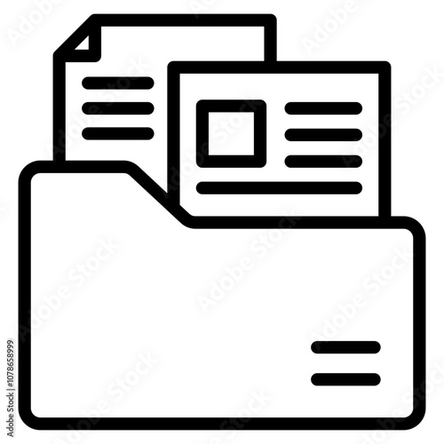 Media Kit Icon For Design Element