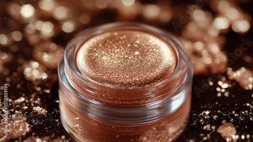 Golden Eyeshadow in a Jar photo