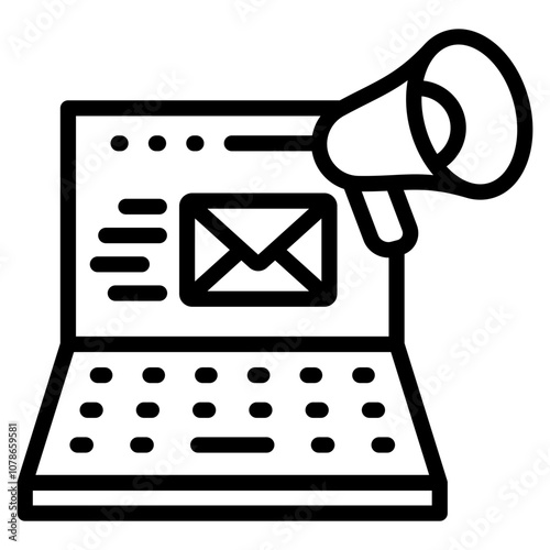 Media Pitching Icon For Design Element
