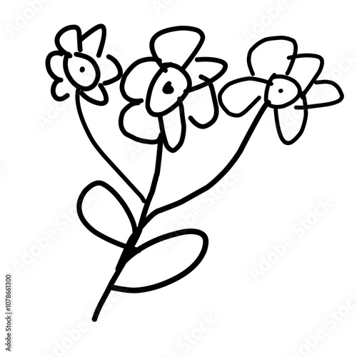branching flower icon