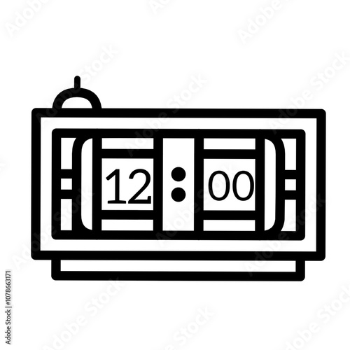 digital clock icon