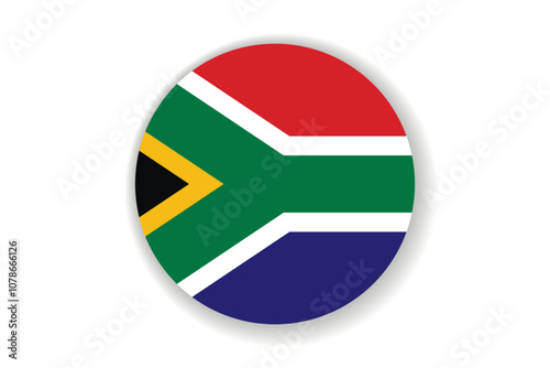 Flag of Republic of South Africa. RSA national symbol in official colors. Template icon. Abstract vector background. Round glass light ball, 3D big bubble, sphere Free Download Flag of Republic of South Africa. RSA national symbol in official colors. Template icon. Abstract vector background. Round glass light ball, 3D big bubble, sphere - GFXLoad