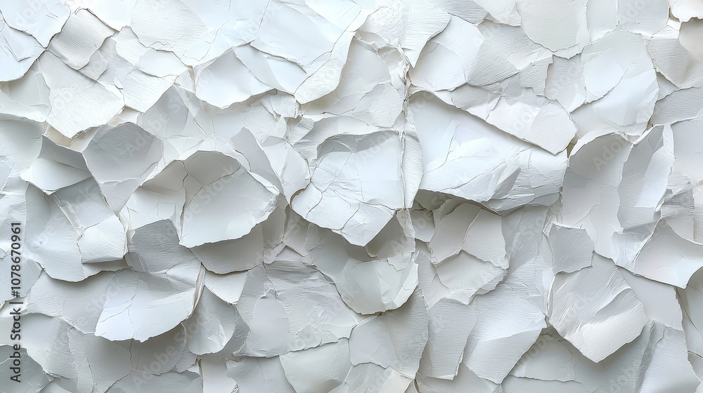 A textured surface of crumpled white paper, creating a layered, abstract visual effect. A textured surface of crumpled white paper, creating a layered, abstract visual effect.