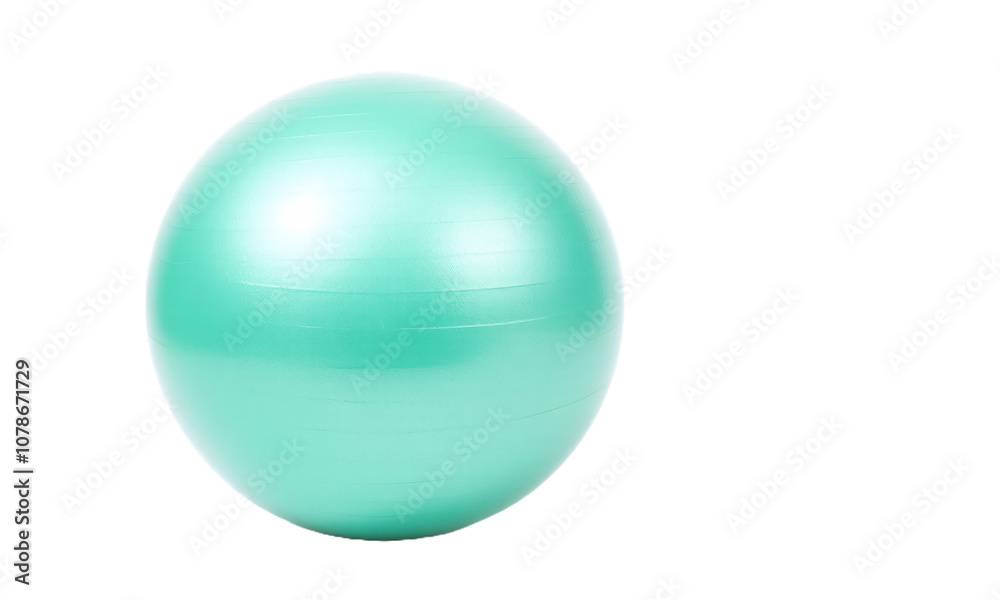 a Exercise Ball isolated on transparent background a Exercise Ball isolated on transparent background