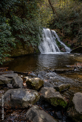 yellow creek falls, robbinsville, north carolina