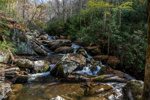 yellow creek falls, robbinsville, north carolina