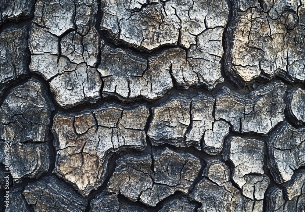 Detailed Macro Photo of Weathered Tree Bark Detailed Macro Photo of Weathered Tree Bark