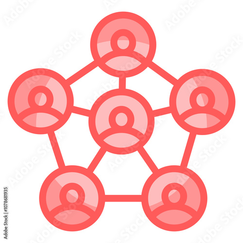 Networking Event Icon For Design Element