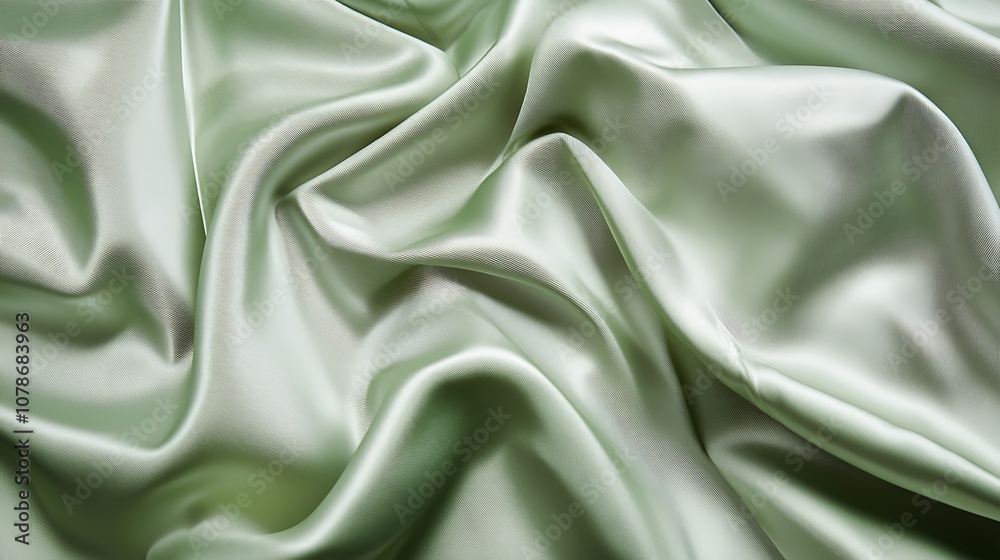 Background of pastel green with a polished satin finish Background of pastel green with a polished satin finish