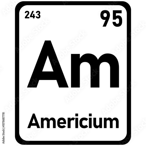 americium periodic element