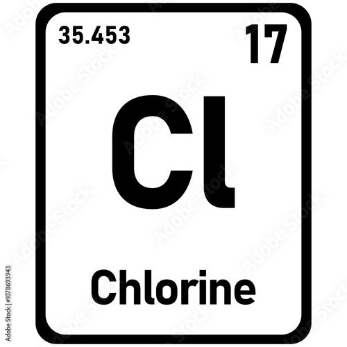 chlorine periodic element