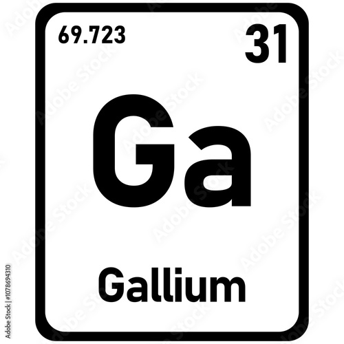 gallium periodic element