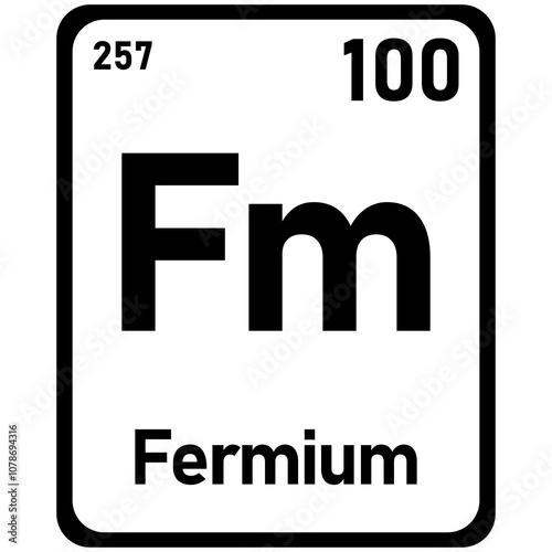 fermium periodic element